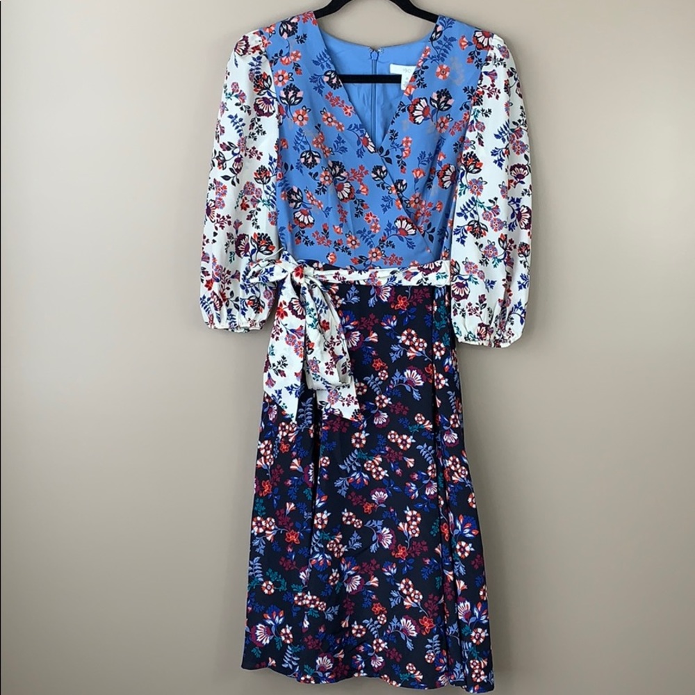 NWOT 1901 floral dress sz 0